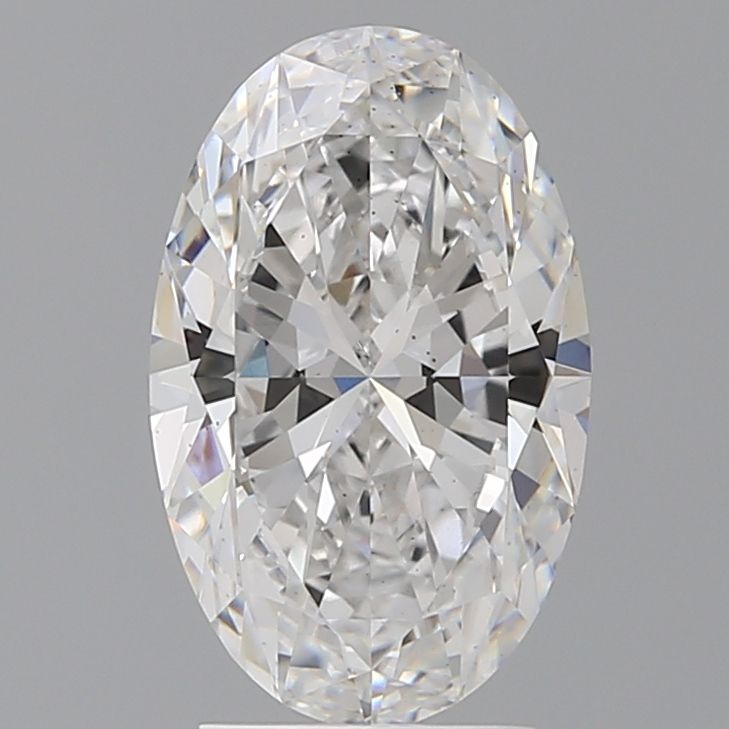 3.09 ct. oval Lab Grown Diamond front image