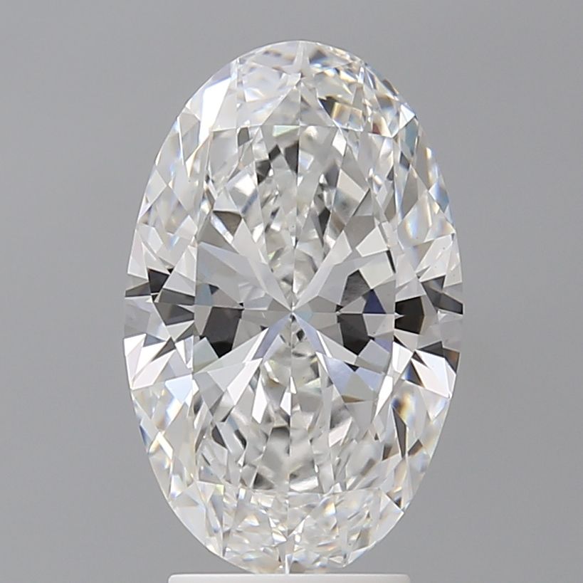 3.55 ct. oval Lab Grown Diamond front image