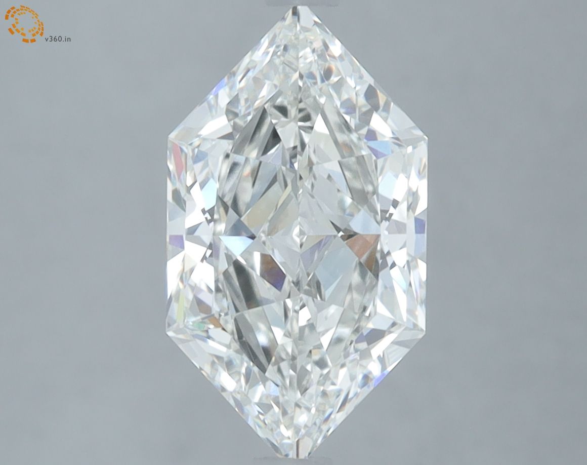 2.52 ct lab-grown Hexagonal Diamond