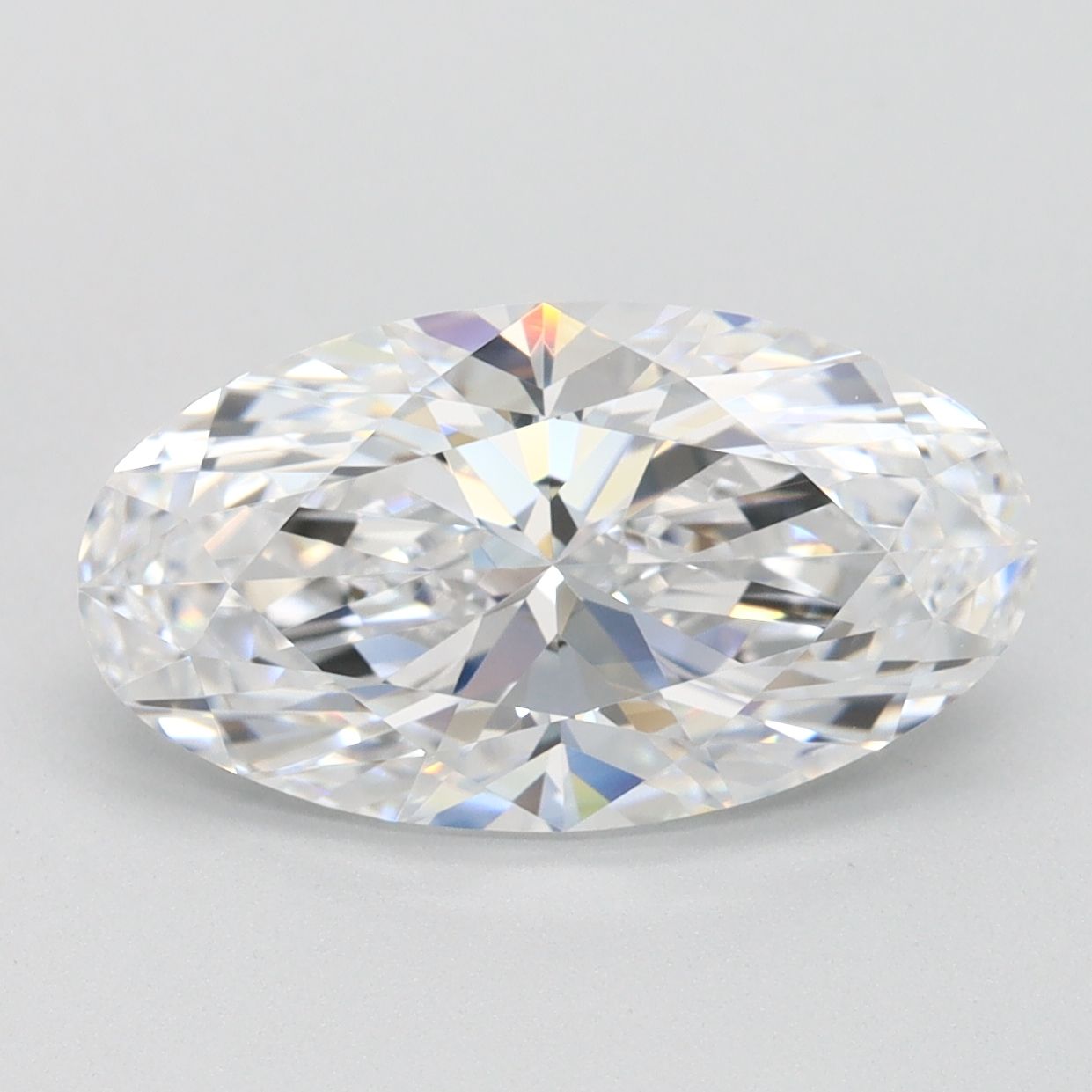 2.72 ct. oval Lab Grown Diamond front image