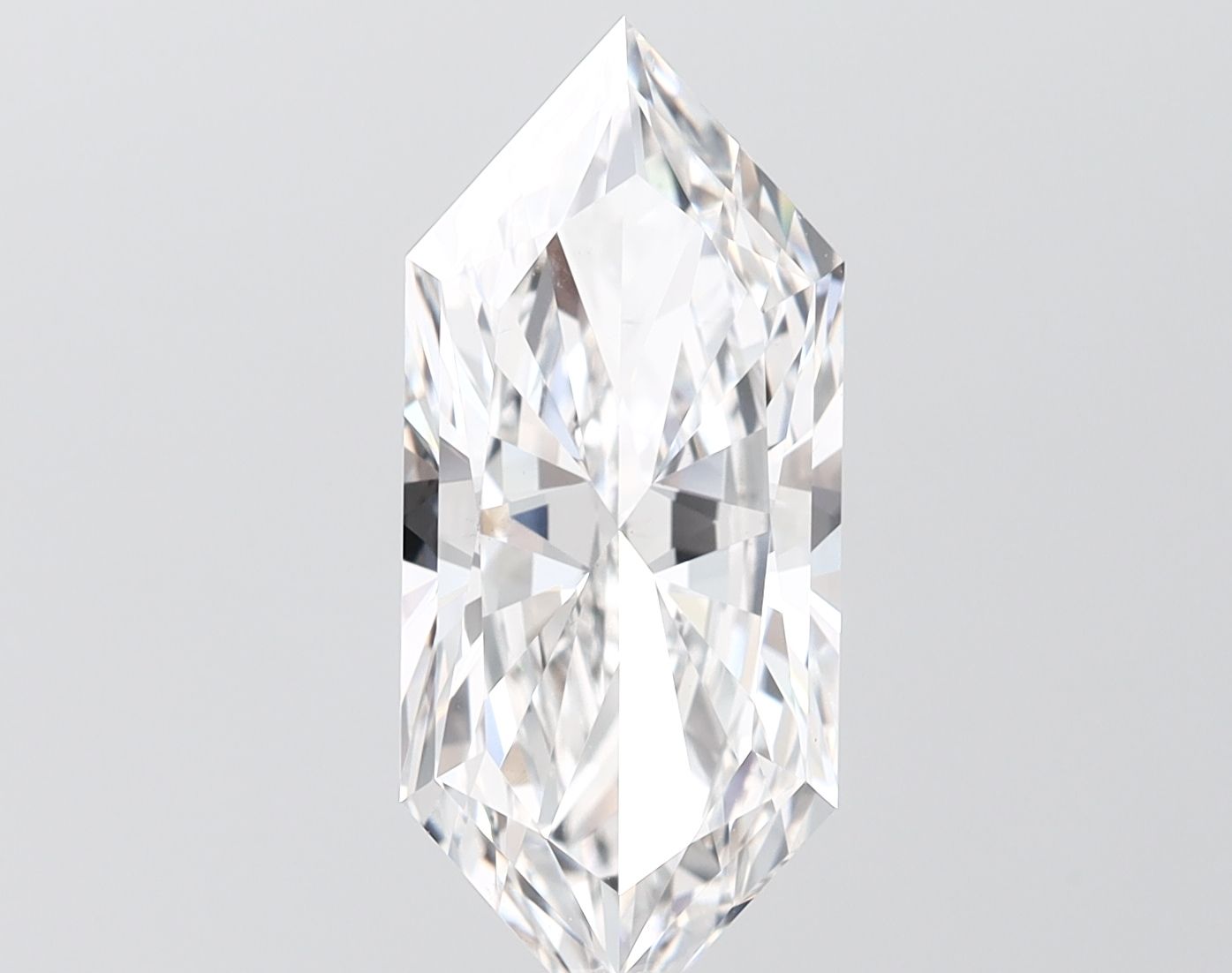 4.09 ct lab-grown Hexagonal Diamond