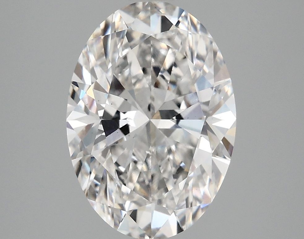 3.05 ct. oval Lab Grown Diamond front image