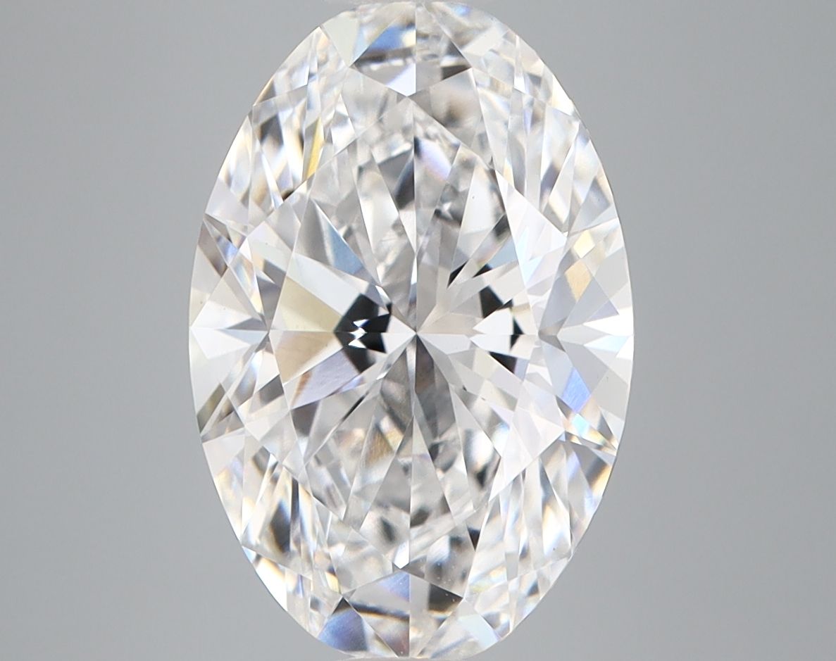 4.07 ct. oval Lab Grown Diamond front image