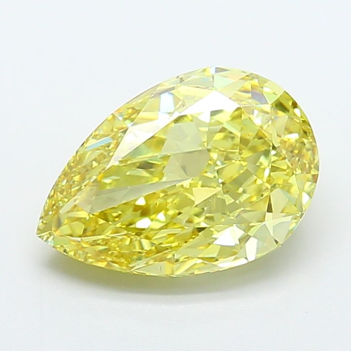 7.01 ct. pear Lab Grown Diamond front image