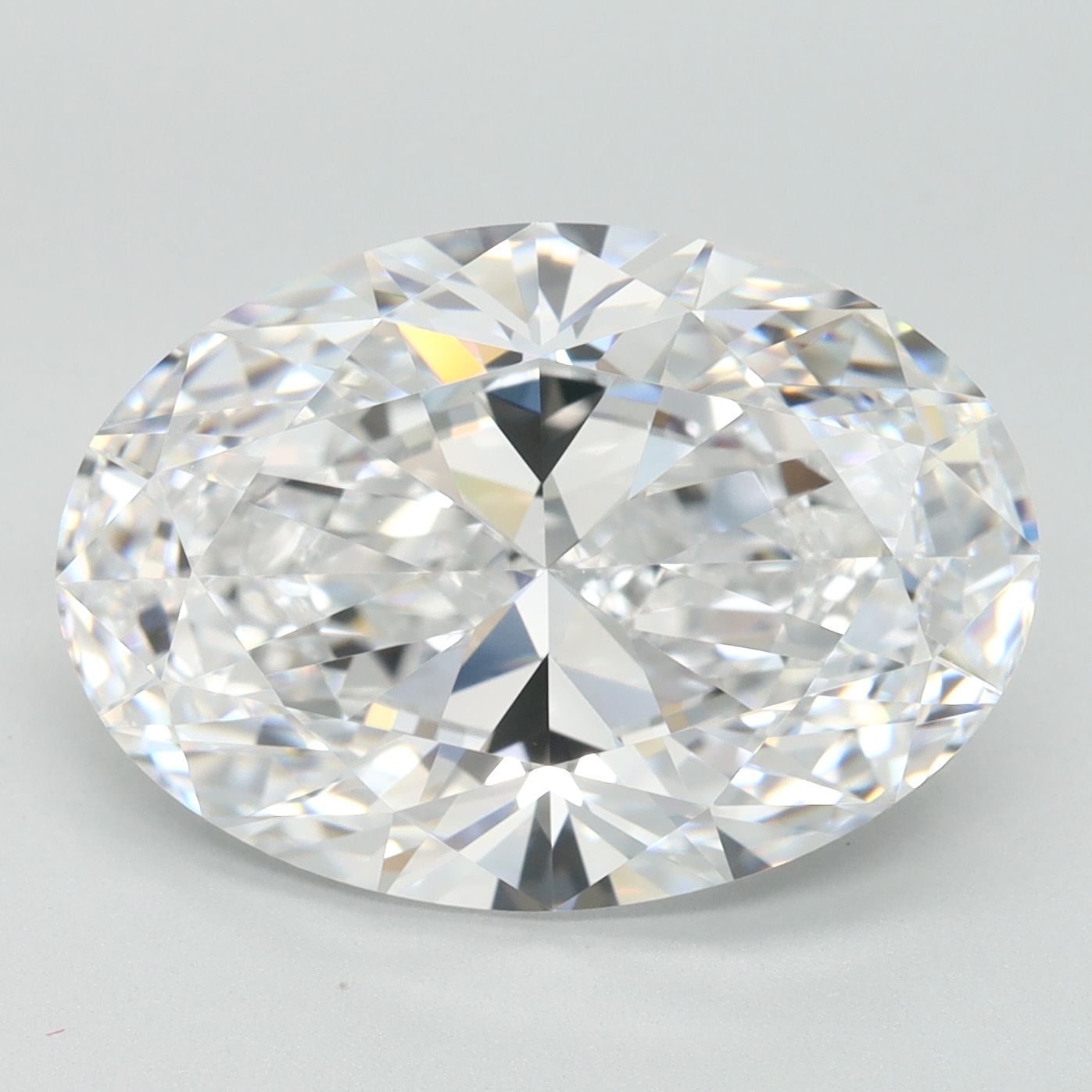6.03 ct. oval Lab Grown Diamond front image
