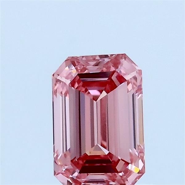0.73 CT Fancy Intense Pink EMERALD