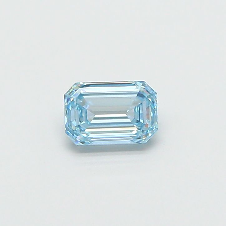 0.91 CT Fancy Intense Blue EMERALD
