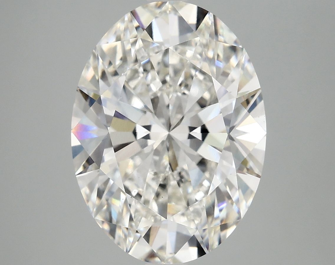 5.08 ct. oval Lab Grown Diamond front image
