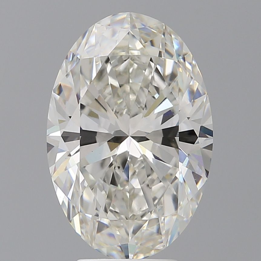 5.57 ct. oval Lab Grown Diamond front image