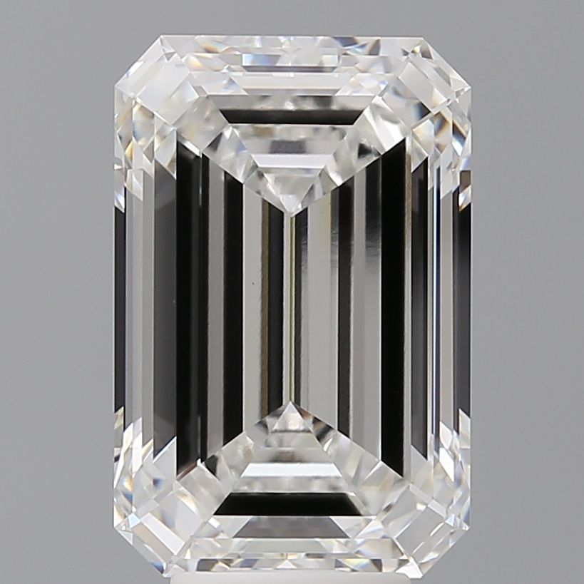 7.07 ct. emerald Lab Grown Diamond front image