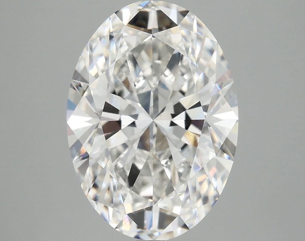 5.05 ct. oval Lab Grown Diamond front image