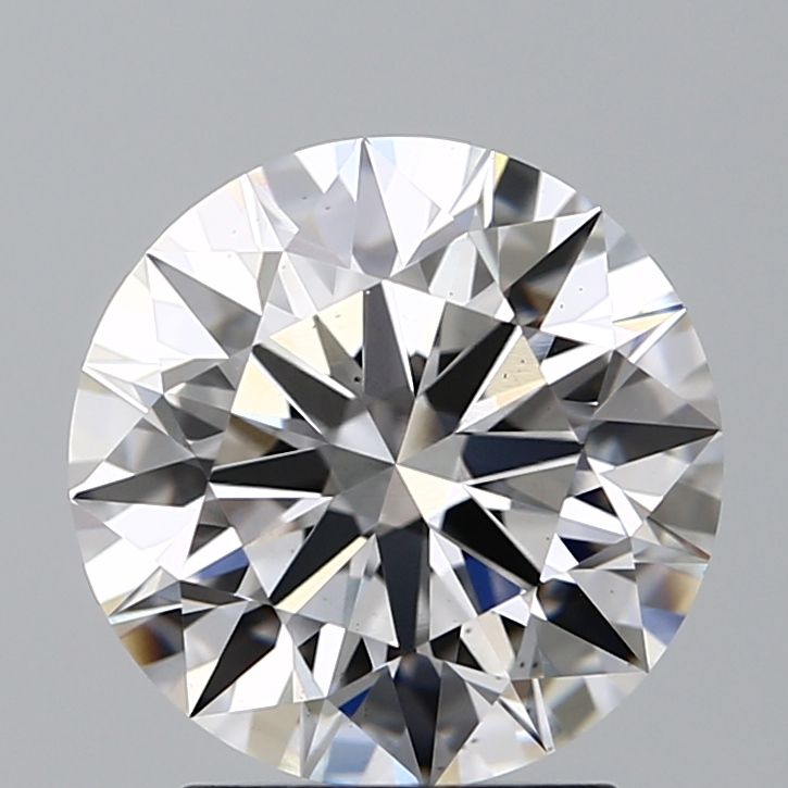 2.57 ct. round Lab Grown Diamond front image