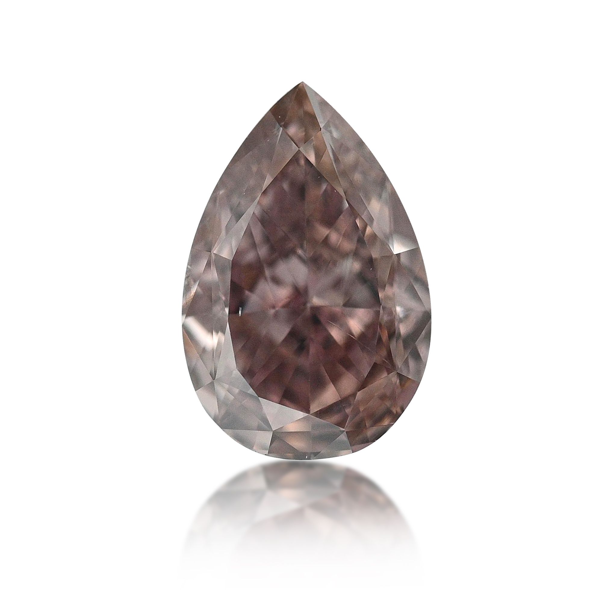 Diament 0.5 ct Fancy Pink Brown/SI2