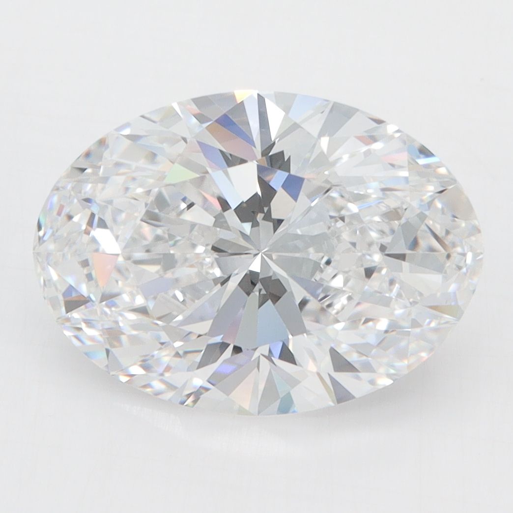 4.07 ct. oval Lab Grown Diamond front image