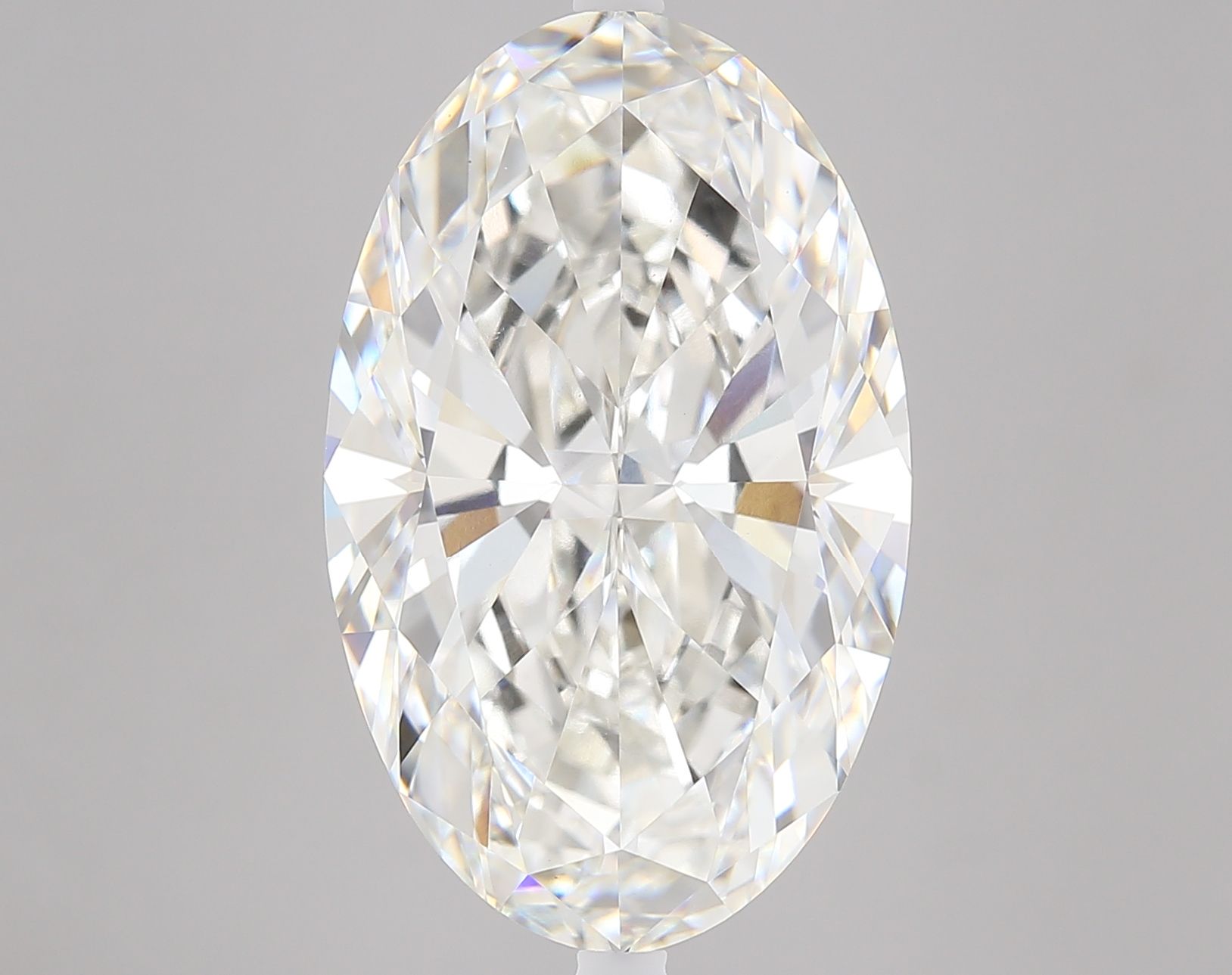 9.01 ct. oval Lab Grown Diamond front image