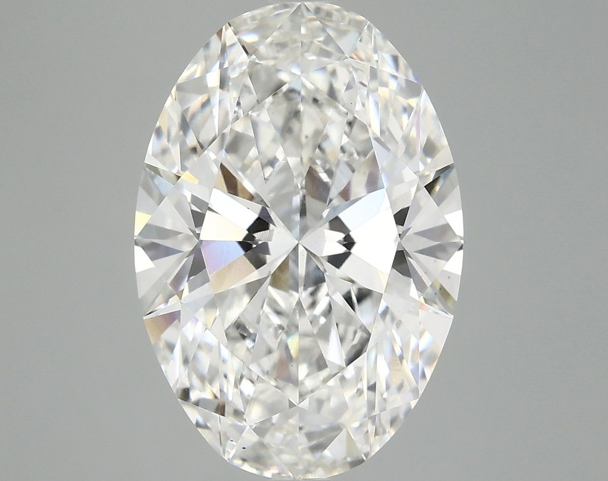 4.90 ct. oval Lab Grown Diamond front image