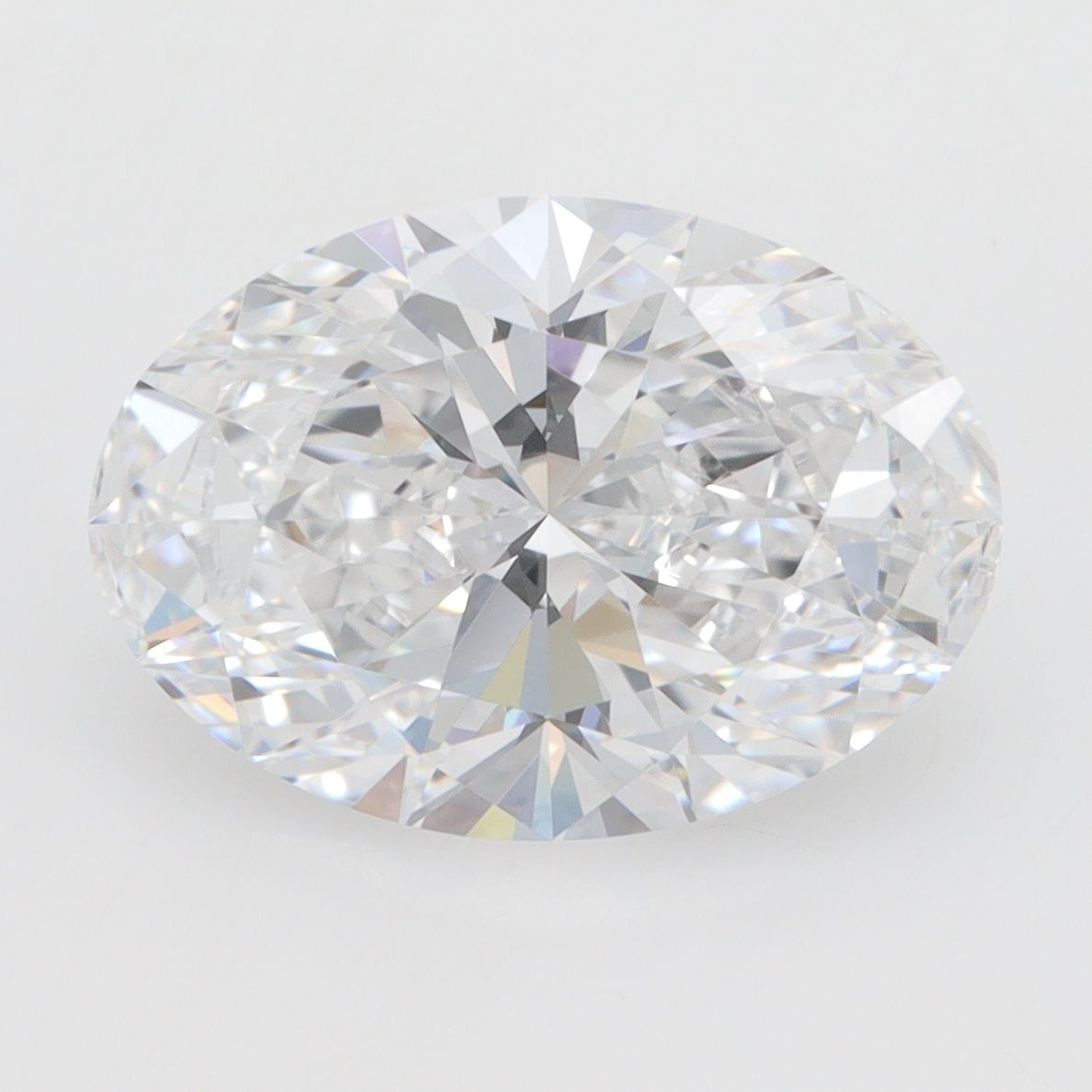 3.07 ct. oval Lab Grown Diamond front image