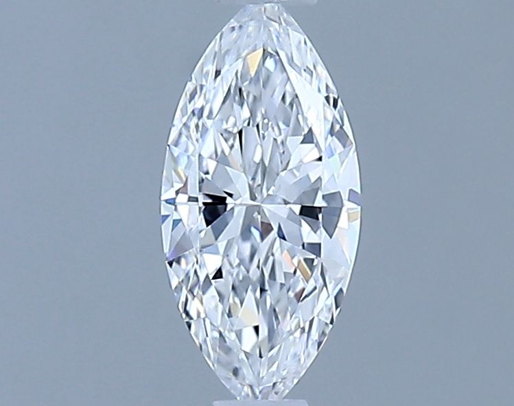 0.54 Carati D VVS2 Marquise Laboratorio Diamante