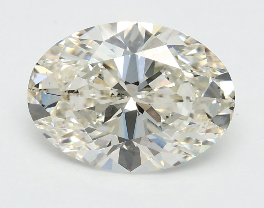 1.73 ct. oval Lab Grown Diamond front image