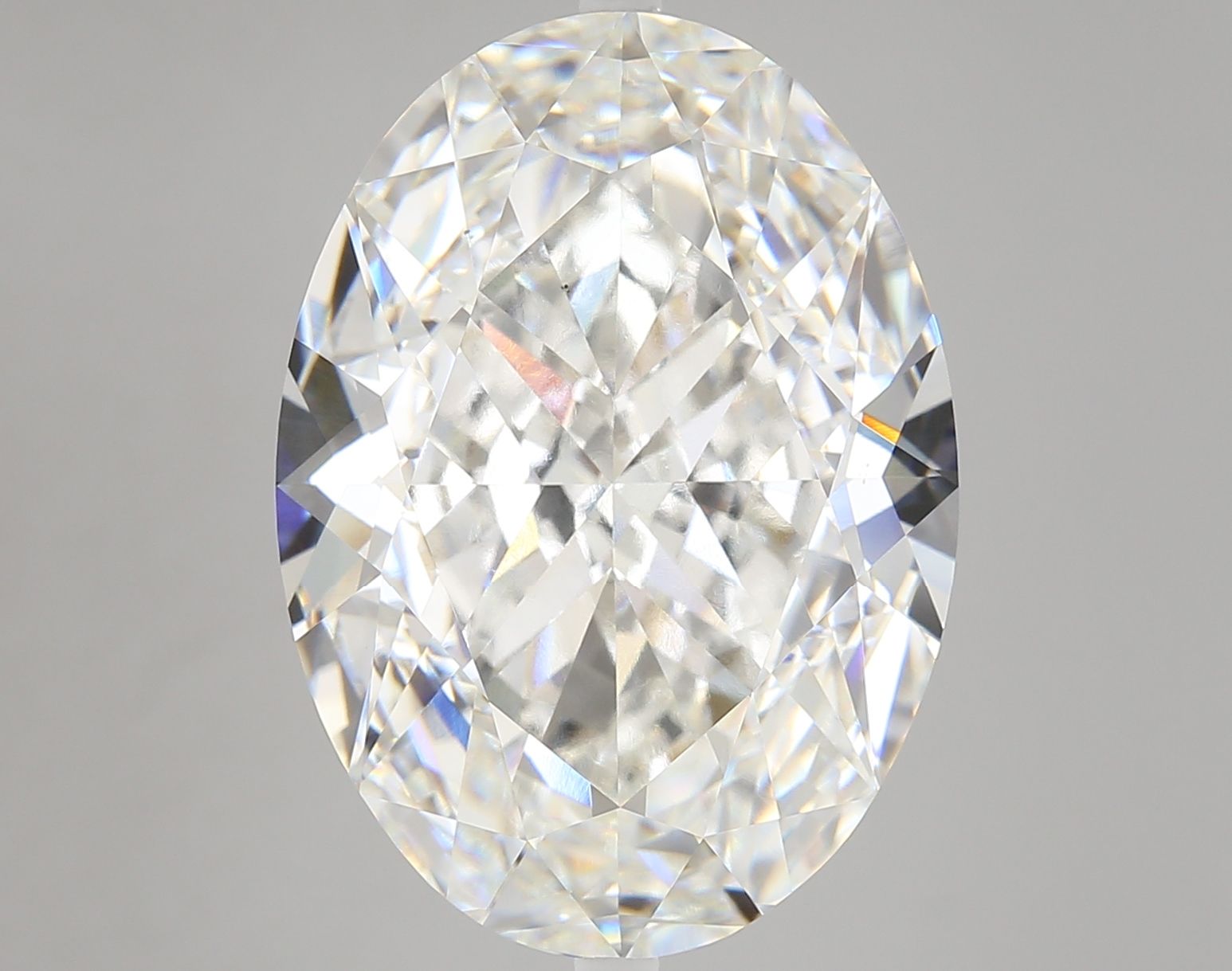 19.43 ct. oval Lab Grown Diamond front image