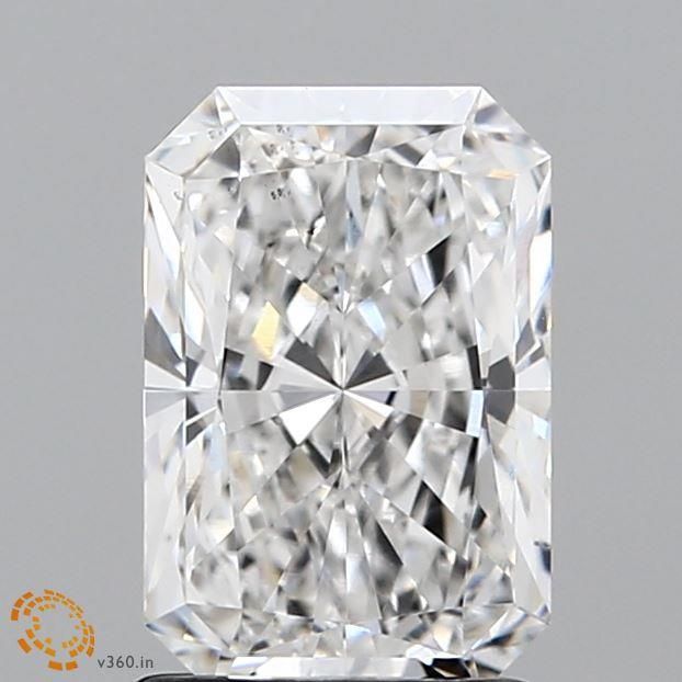 1.71 ct. radiant Lab Grown Diamond front image