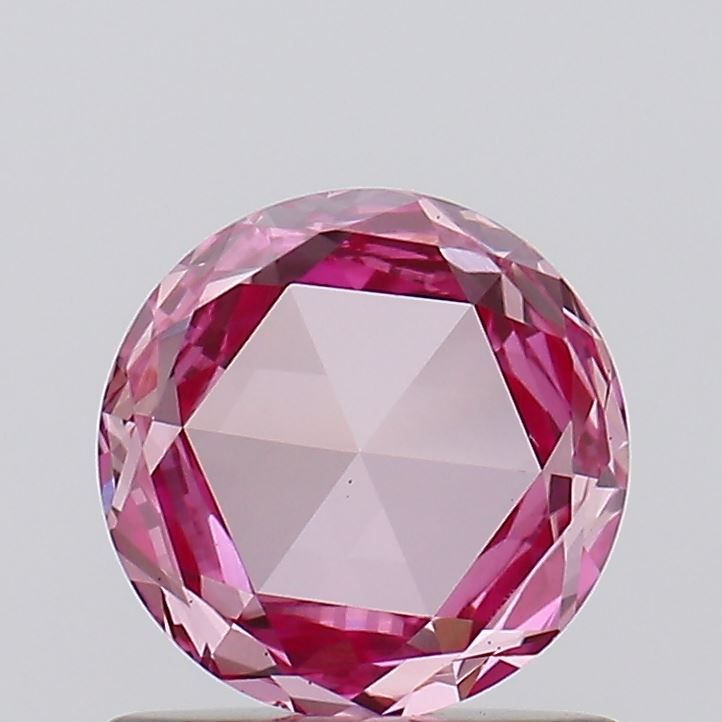 0.57 CT Fancy Vivid Pink ROSE