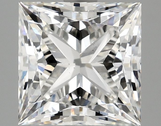 3.09 ct. princess Lab Grown Diamond front image