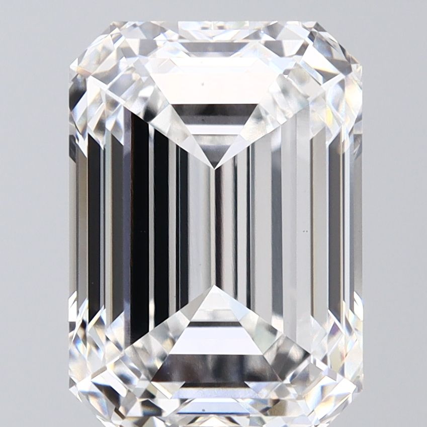 6.06 ct. emerald Lab Grown Diamond front image