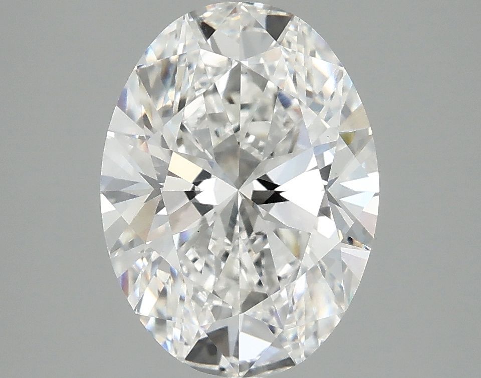 2.92 ct. oval Lab Grown Diamond front image