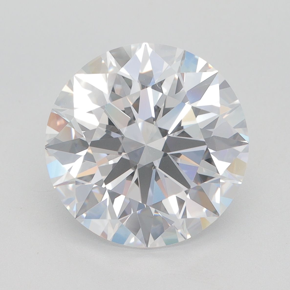 5.01 ct. round Lab Grown Diamond front image