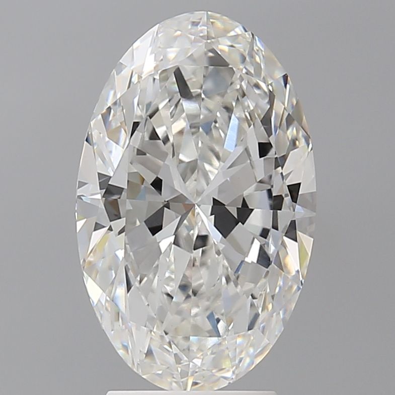 3.60 ct. oval Lab Grown Diamond front image