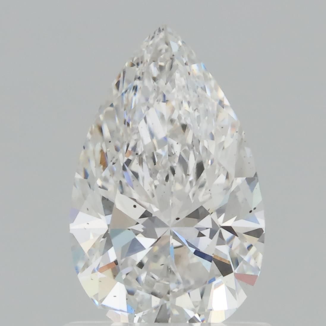 1 ct lab-grown Pear Diamond
