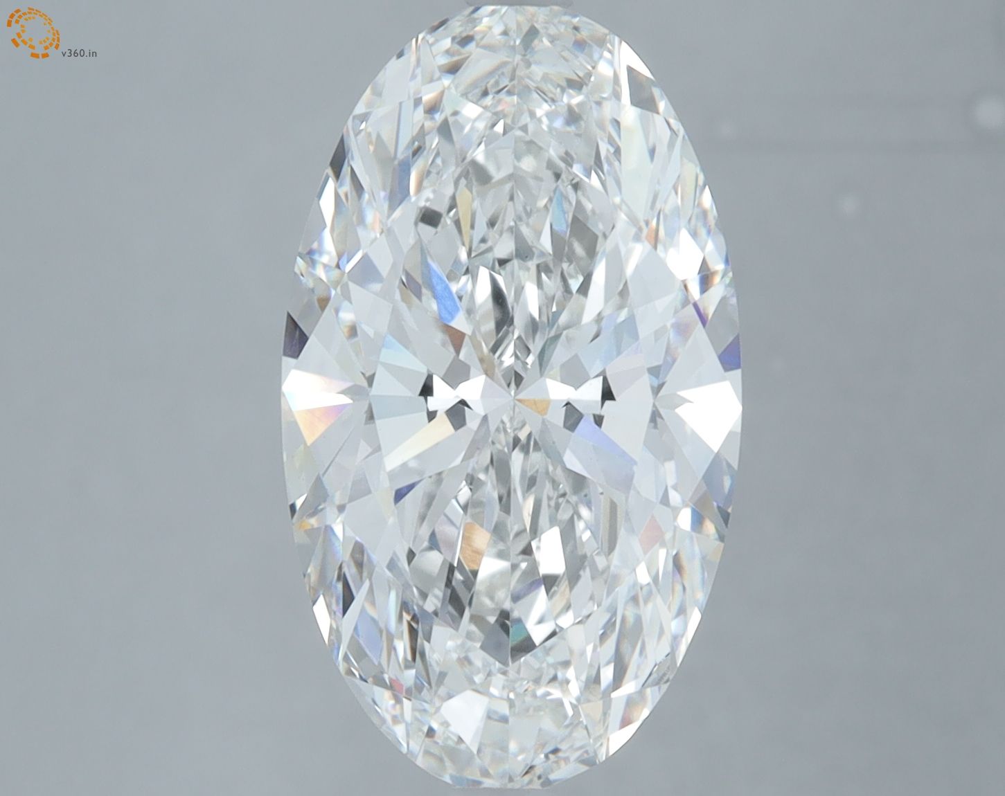 5.02 ct. oval Lab Grown Diamond front image