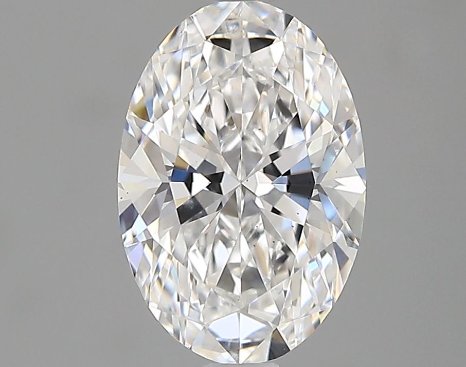 1.24 ct. oval Lab Grown Diamond front image