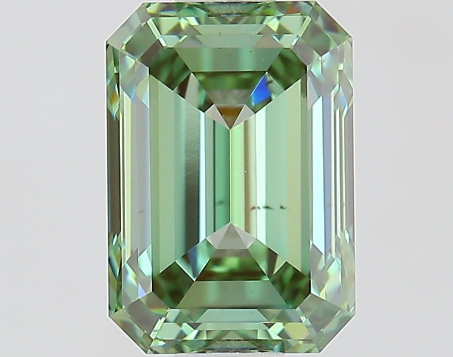 1.28 ct. emerald Lab Grown Diamond front image