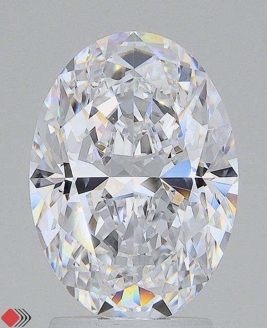 3.02 ct. oval Lab Grown Diamond front image