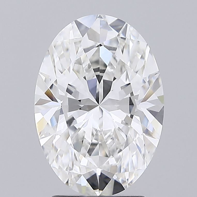 3.03 ct. oval Lab Grown Diamond front image