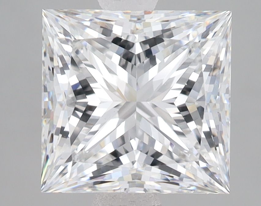 3.72 ct. princess Lab Grown Diamond front image