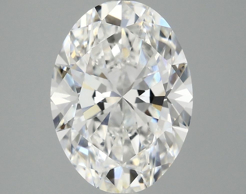 3.05 ct. oval Lab Grown Diamond front image