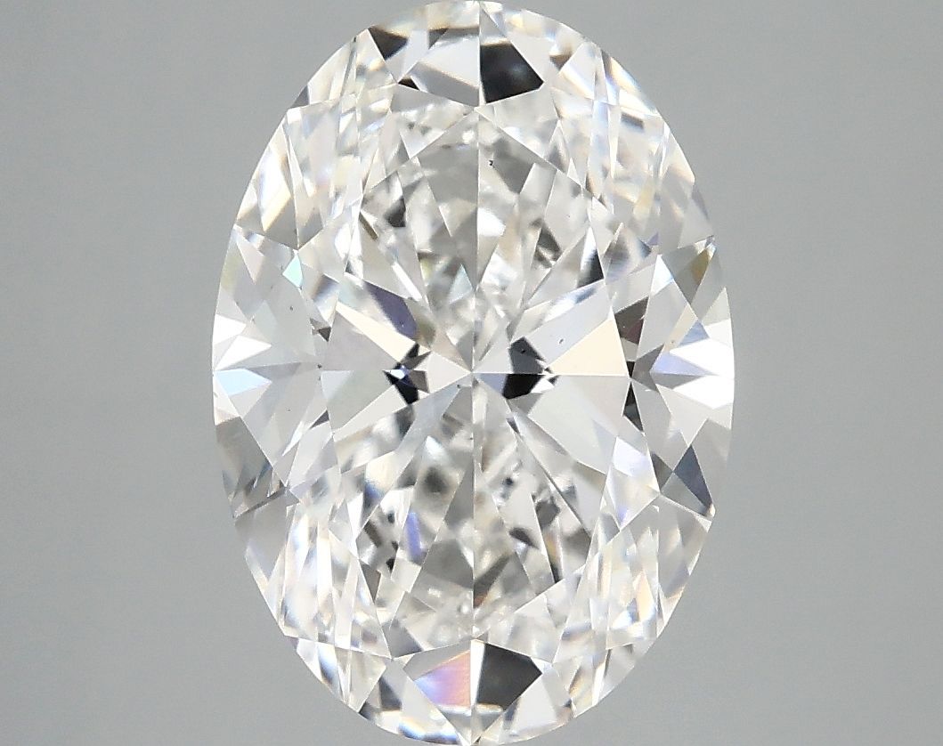 3.91 ct. oval Lab Grown Diamond front image