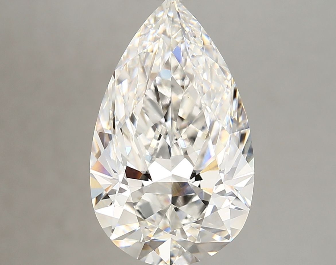 5.38 ct. pear Lab Grown Diamond front image