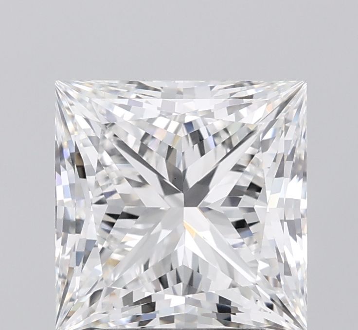 5.03 ct. princess Lab Grown Diamond front image