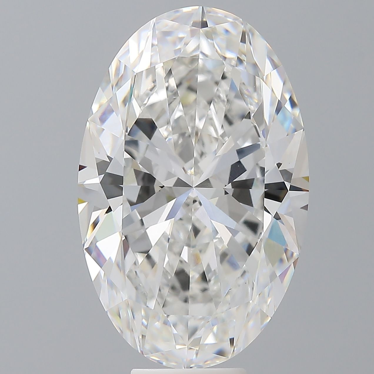 10.58 ct. oval Lab Grown Diamond front image