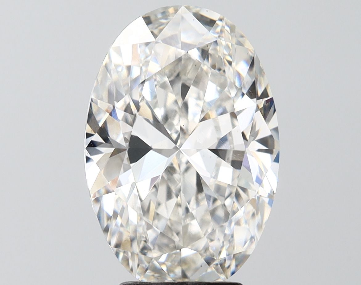 5.00 ct. oval Lab Grown Diamond front image