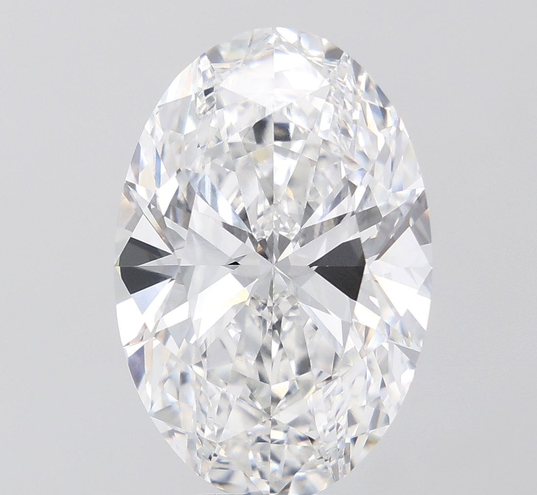 14.08 ct. oval Lab Grown Diamond front image