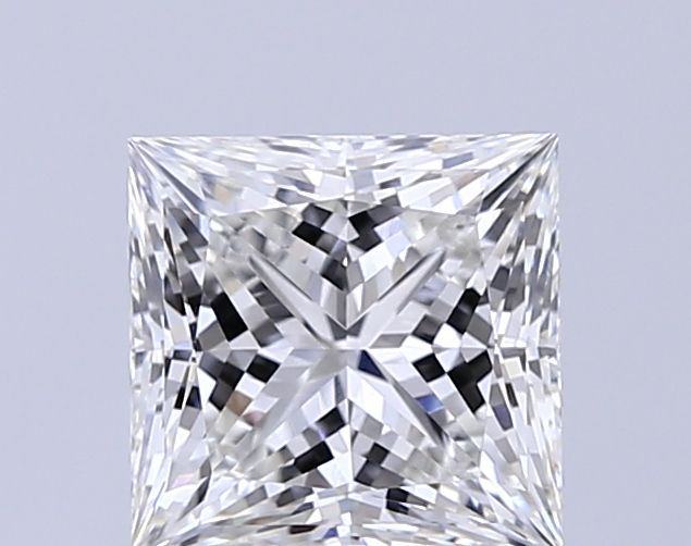 2.10 ct. princess Lab Grown Diamond front image