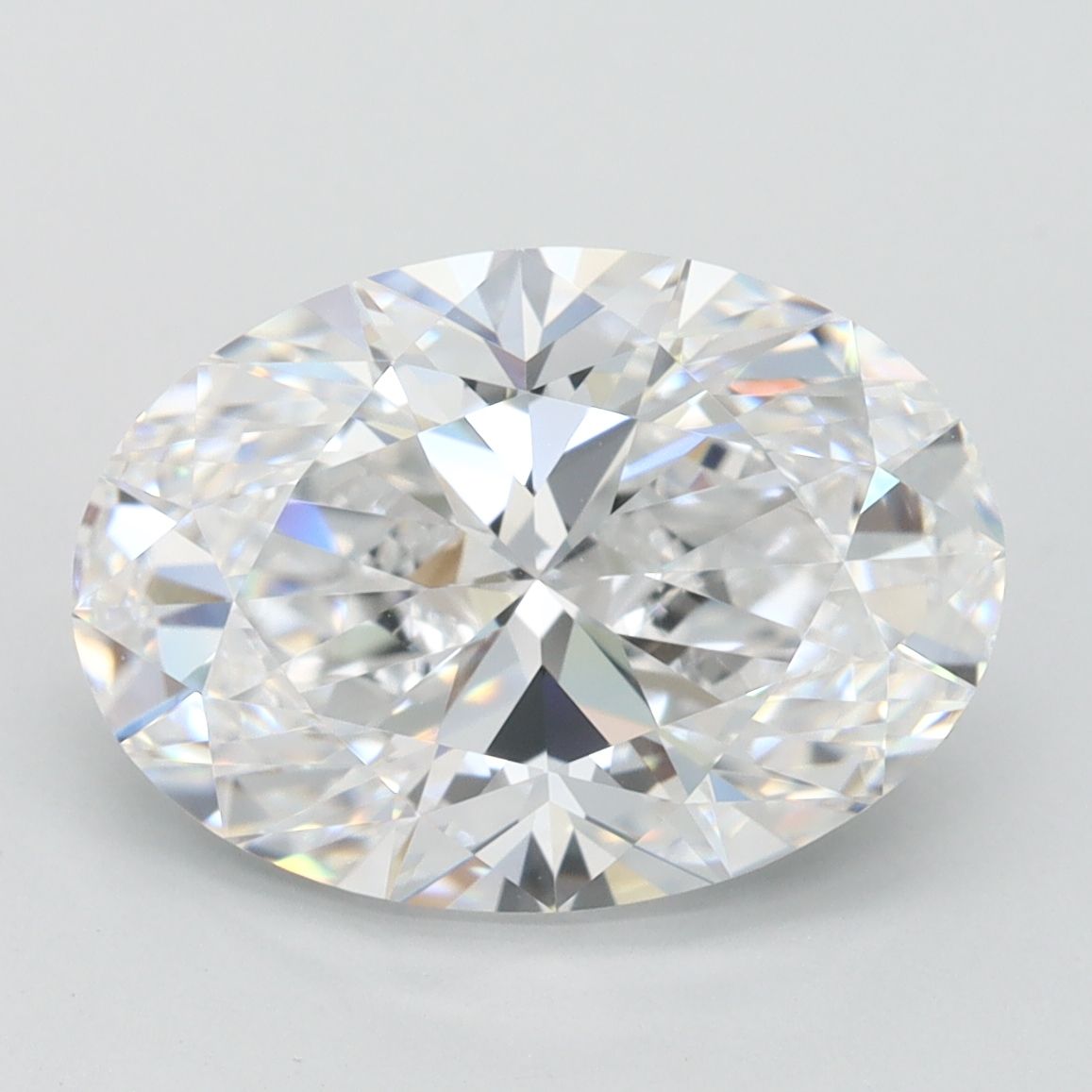 3.35 ct. oval Lab Grown Diamond front image