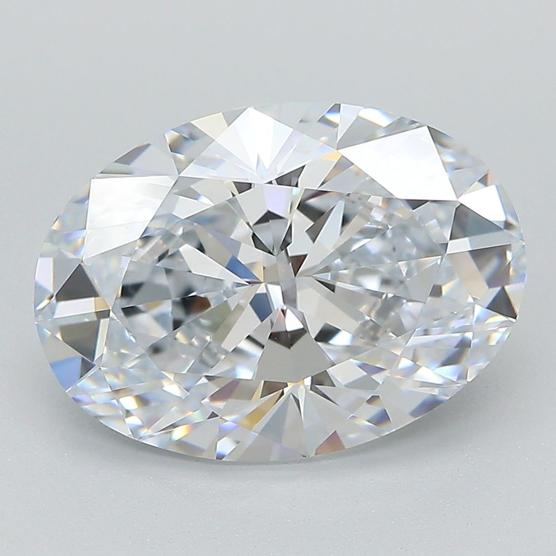 5.56 ct. oval Lab Grown Diamond front image