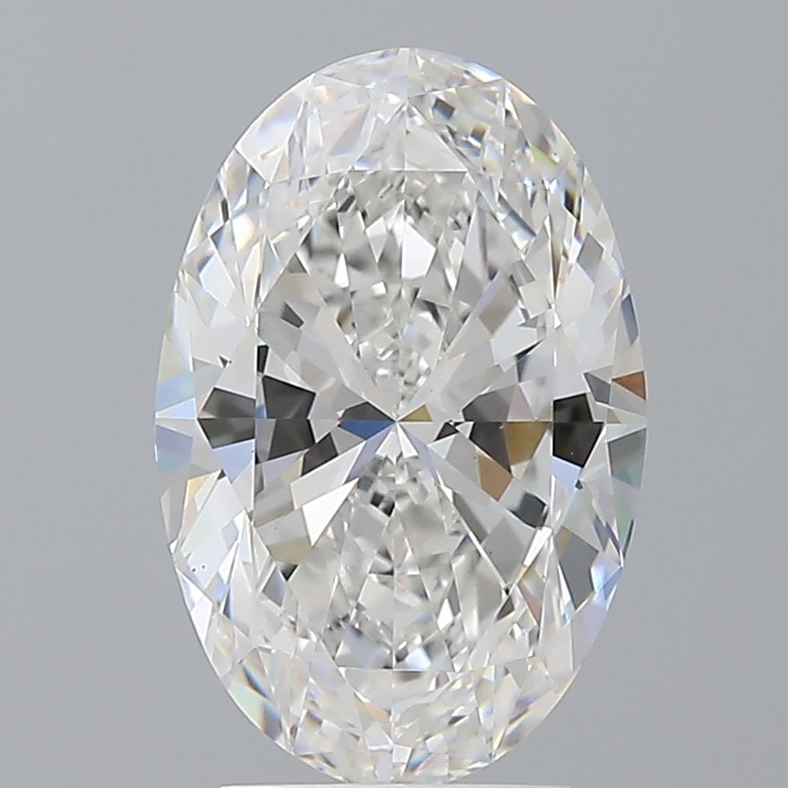 3.51 ct. oval Lab Grown Diamond front image