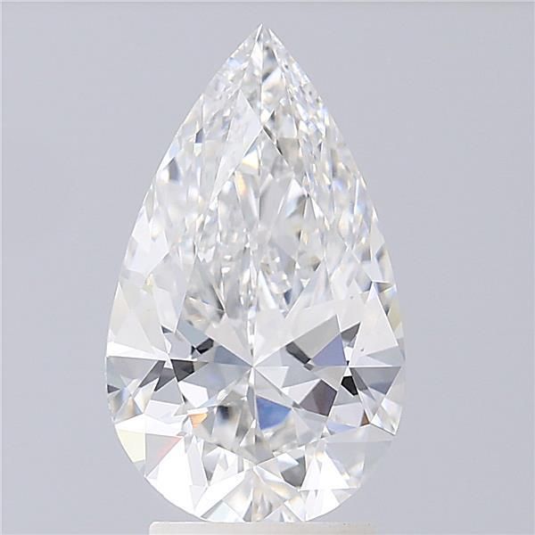 3.09 ct. pear Lab Grown Diamond front image
